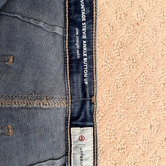 Anthropologie ag Stevie High-Rise Skinny jeans 26 - Picture 6 of 6